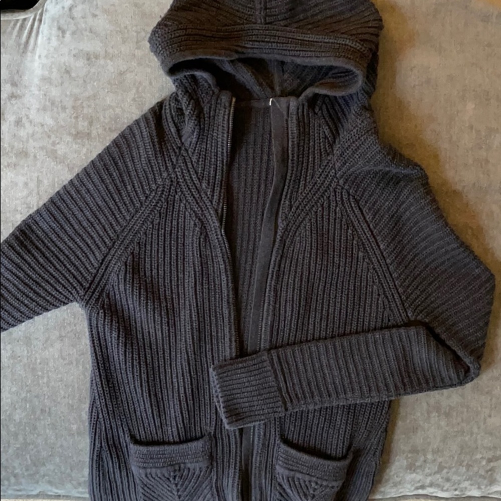 IVIVVA Busy to Be Cardigan Dark Grey